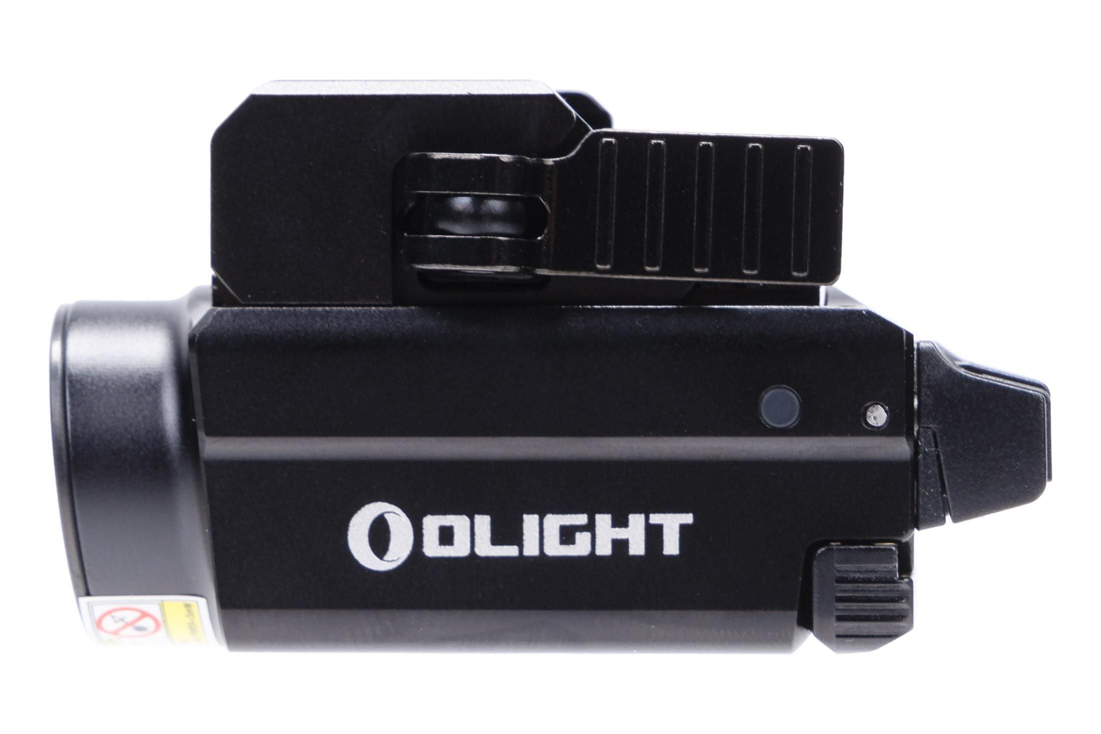 Olight Baldr S 800 Lumen Tactical Flashlight with Green Laser - Black